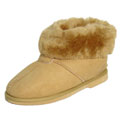 Sheepskin Men's Travel Slippers