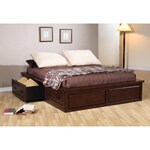 Garret Queen Platform Bed with Drawers