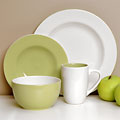 Demdaco White Leaf 16-piece Dinnerware Set