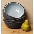 Denby 'Blue Jetty' Cornflower Blue/ Navy Bowls (Set of 4)