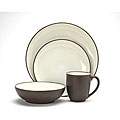 Noritake Colorwave Chocolate 16-piece Dinnerware Set