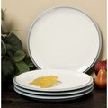 Denby Blue Jetty Dinner Plates (Set of 4)