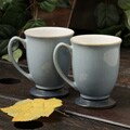 Denby Blue Jetty Footed Mugs (Set of 4)