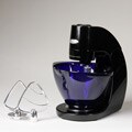 Jenn-Air Attrezzi Black Mixer w/ Cobalt Blue Glass Mixer Bowl