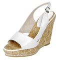 Boutique 58 Good2go Women's White Wedge Sandal