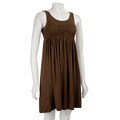 Max & Cleo Women's Honeycomb Smocked Dress