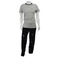 US Polo Men's 2-piece Jersey/ Microfiber Sleep Set