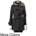 Last Kiss Women's Herringbone Coat