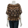 Adiva Women's Smocked Peasant Top