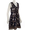 Pretty Pink Women's Sleeveless V-neck Dress