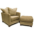 Fawn Organic Chair and Ottoman Set
