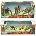 Wildlife Babies and Mothers Animal Figurines