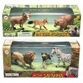 Hand-painted Forest and Savannah Animal Figurines