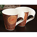 Villeroy & Boch New Wave Caffe Batik Mugs (Set of 6)