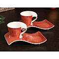 Villeroy & Boch New Wave Caffe Merah Small Plates (Set of 6)