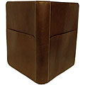 Brown Leather Writing Portfolio Cover