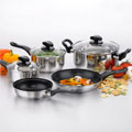 Riviera Stainless Steel 8-piece Pan Set