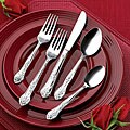 Rogers Co. Stainless Steel 40-piece Flatware Set