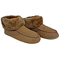 Sheepskin High-top Travel Slippers