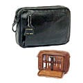 Leather Travel Toiletry Bag