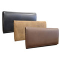 Nubuck Checkbook Wallet