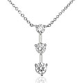 14k Gold 1/3ct TDW Round Diamond Pendant