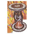 Hand-carved African Table (Ghana)