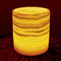 Large Alabaster Votive Candleholder (Egypt)