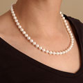 Cultured Freshwater Pearl Necklace (7.5-8mm/18in)