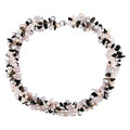 Freshwater Pearl Quartz Labradorite Necklace