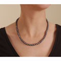 14k Cultured Black Pearl Strand (6.5-7mm/18in)