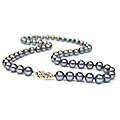 Cultured Freshwater Black Pearl Strand (6.5-7mm/24in)