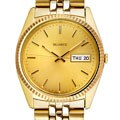 Seiko Rolex-style Men's Goldtone Bracelet Watch