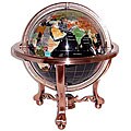 Black Ocean 13-inch Gemstone Globe