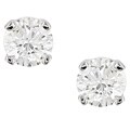 14k Gold 1/3ct TDW Round Diamond Stud Earrings (G-H/ SI-I1)