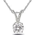 14-kt. Gold 1/3-ct (H-I-J/ I1-I2) Diamond Solitaire Pendant
