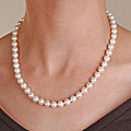 14k Akoya Cultured Pearl Strand (7.5-8mm/18in)