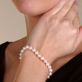 Akoya Cultured Pearl Bracelet (6.5-7 mm/ 7 in)