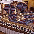 Colbys Cabin Patchwork Quilt Set