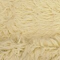 Hand-woven Greek Flokati Natural Wool Shag Rug (3' x 5'3)
