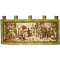 Large Town Scene Tapestry