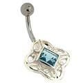 Celtic Filigree Curved Barbell