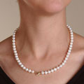 14k Freshwater Cultured Pearl Strand (7-8mm/18in)