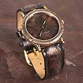 Watchcraft Men's Leather Porthole Watch (USA)