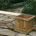 White Cedar Planter Extension