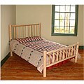 Rustic Log Pole Cedar Adirondack Bed (Queen)