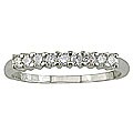 14k White Gold 1/4ct TDW Round Diamond Anniversary Band (G-H/ I1-I2)