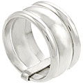 Sterling Silver Three-band Ring