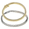 14k White Gold 2ct TDW Diamond Tennis Bracelet (K, SI)