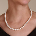 14k Cultured Freshwater Pearl Strand (8-9mm/18in)